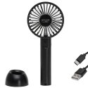 Adler Mini USB Fan | AD 7338 | Desk fan | Black | Diameter 7 cm Adler Mini USB Fan | AD 7338 | Desk fan | Black | Diameter 7 cm