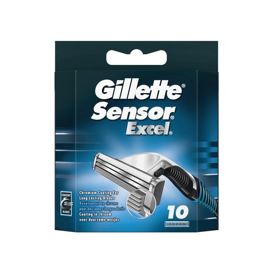 Gillette Sensor Excel бритвенные лезвия 10 шт Люди