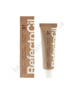 RefectoCil - Color eyelash and eyebrow 15 ml 3.1-LIGHT BROWN
