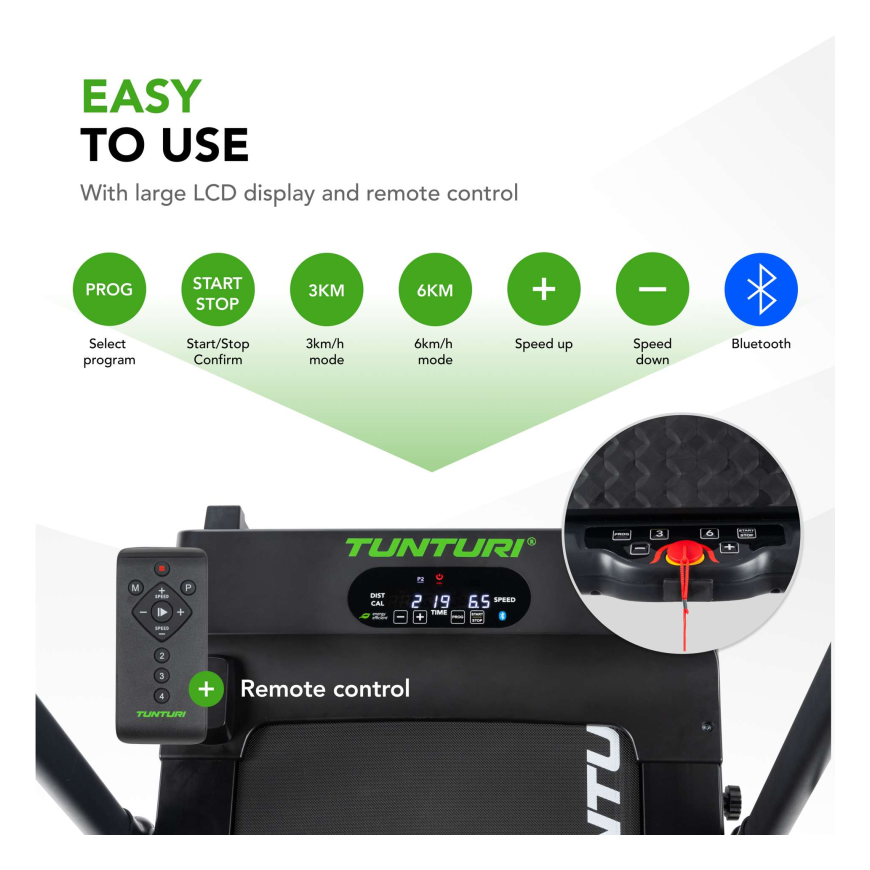 Treadmill TUNTURI Cardio Fit T10 – 4