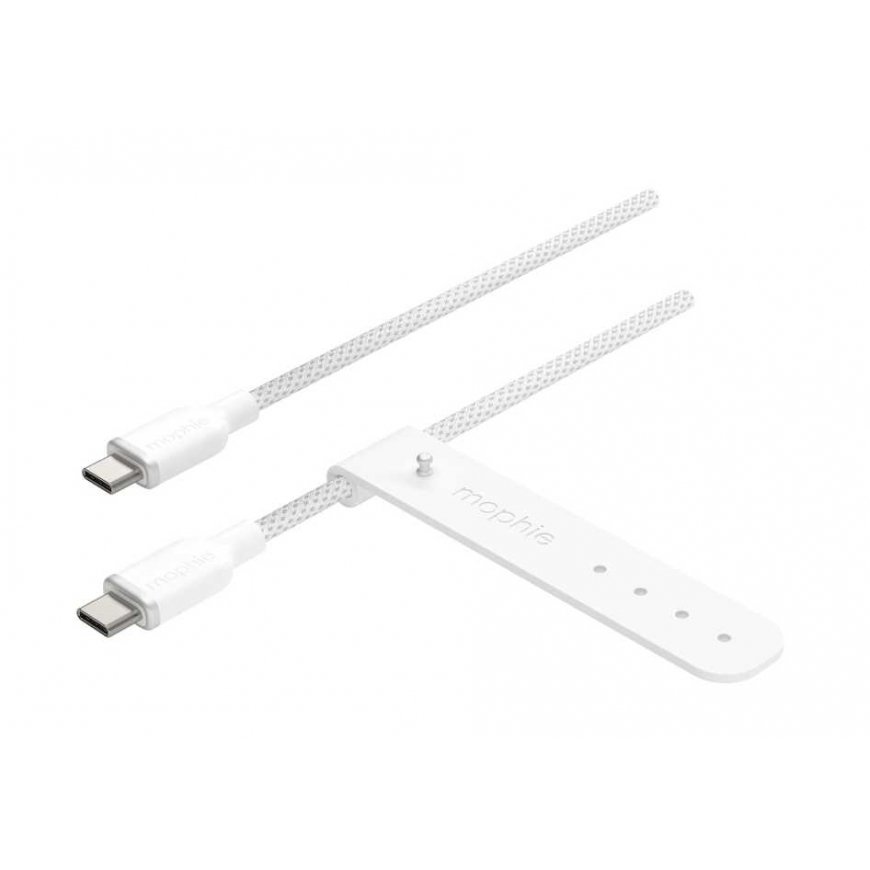 mophie Chargestream USB-C į USB-C laidas 2m Baltas – 2
