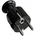 Orno suora Uni-Schuko 16A, 230V musta pistoke, 24 kpl. Orno suora Uni-Schuko 16A, 230V musta pistoke, 24 kpl.