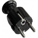 Orno suora Uni-Schuko 16A, 230V musta pistoke, 24 kpl. Orno suora Uni-Schuko 16A, 230V musta pistoke, 24 kpl.