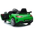 Lean Cars Mercedes GTR sähköinen ajettava auto – vihreä