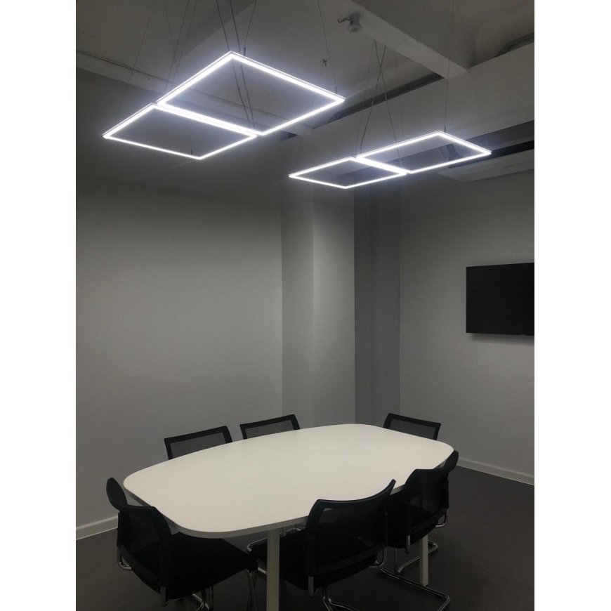 LED šviestuvas "FRAME" 60x60, kvadratinis 40W 3200lm neutraliai balta 4000K, LED line – 2