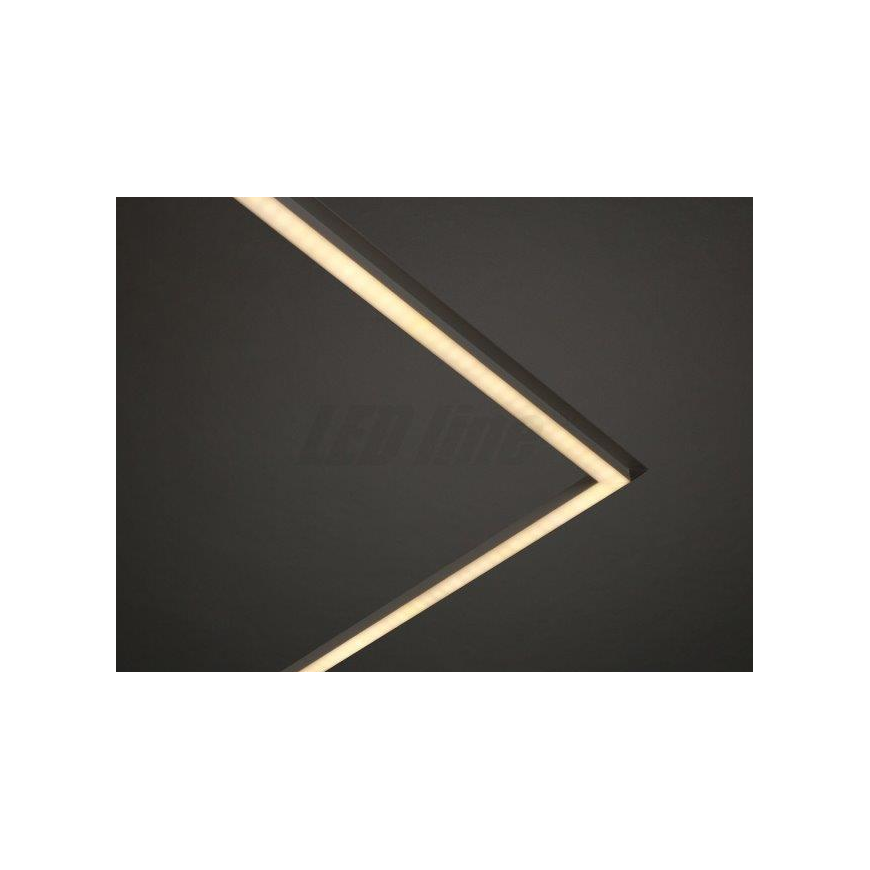 LED luminaire "FRAME" 60x60, square 40W 3200lm neutral white 4000K, LED line – 4