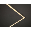 LED luminaire "FRAME" 60x60, square 40W 3200lm neutral white 4000K, LED line LED luminaire "FRAME" 60x60, square 40W 3200lm neutral white 4000K, LED line