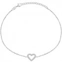 Brilio Silver Charming silver heart bracelet BRC39W Brilio Silver Charming silver heart bracelet BRC39W