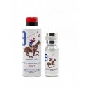 Beverly hills polo club homme nº9 50ml + desodorante spray 175ml Beverly hills polo club homme nº9 50ml + desodorante spray 175ml