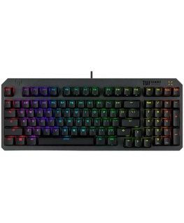 ASUS klaviatūra TUF Gaming K3 GEN II, mechanická, CZ/SK, pilka