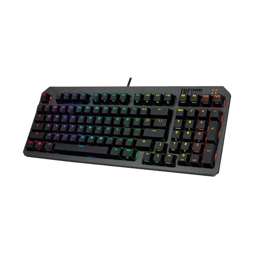 ASUS keyboard TUF Gaming K3 GEN II, mechanical, CZ/SK, gray – 2