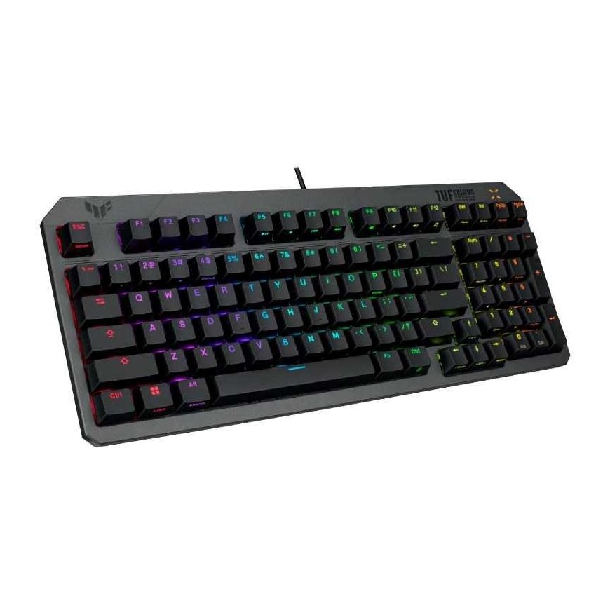 ASUS keyboard TUF Gaming K3 GEN II, mechanical, CZ/SK, gray – 3