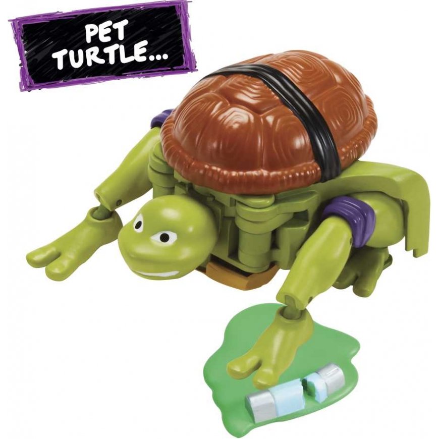 TMNT figūrėlė MUTATIONS PET TO NINJA DONATELLO, 83362 – 2