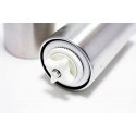 Porlex Tall manual coffee grinder made of stainless steel with ceramic grinder