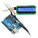 Alkuperäinen LCD-näyttö 2x16 merkkiä sininen + I2C LCM1602 -muunnin Alkuperäinen LCD-näyttö 2x16 merkkiä sininen + I2C LCM1602 -muunnin