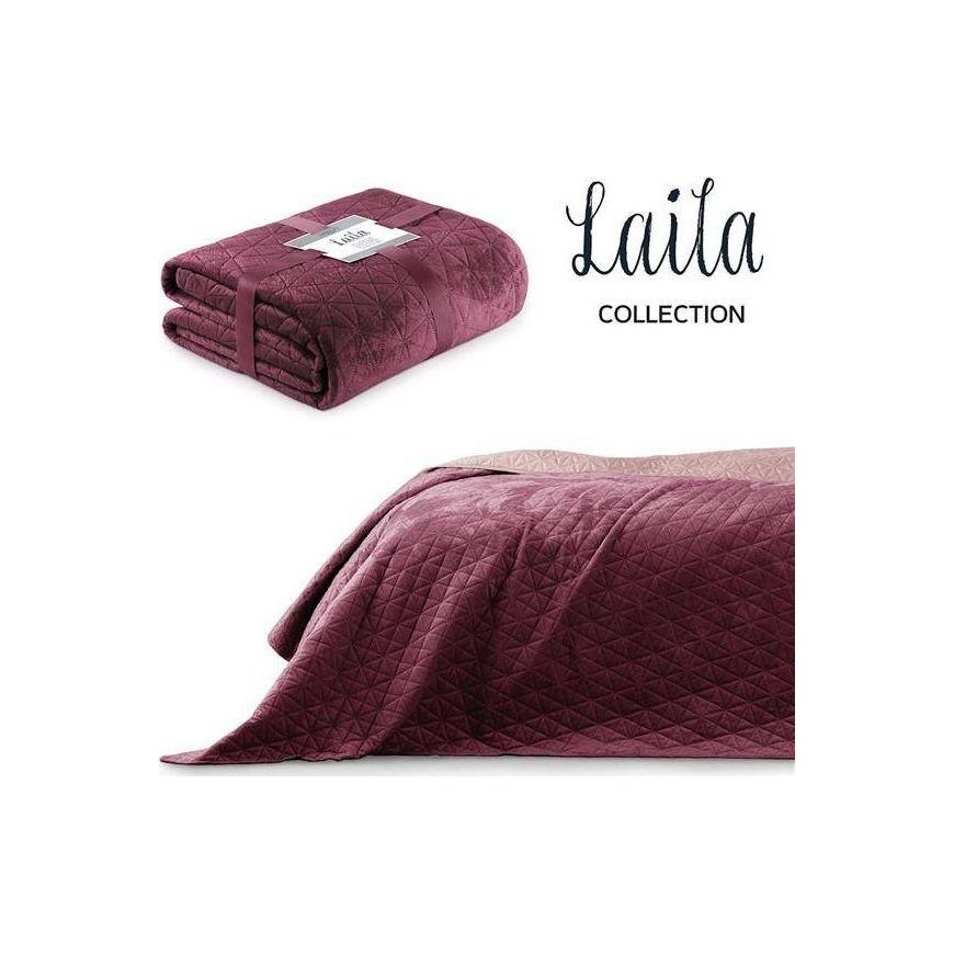 AmeliaHome lovatiesė LAILA, 240x260 cm, spalva: bordo
