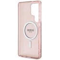 Guess Glitter Circle Classic Logo MagSafe Case for Samsung Galaxy S25 Ultra Pink Guess Glitter Circle Classic Logo MagSafe Case for Samsung Galaxy S25 Ultra Pink