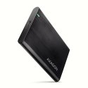 Axagon EE25-A6C kõvakettaboks HDD/SSD ümbris Must 2.5" Axagon EE25-A6C kõvakettaboks HDD/SSD ümbris Must 2.5"