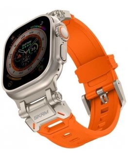Skinarma-ranneke Titon Apple Watch Ultra 49mm oranssi