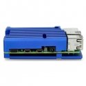 Odseven Raspberry Pi 4B alumiininen jäähdytin - sininen kotelo Odseven Raspberry Pi 4B alumiininen jäähdytin - sininen kotelo