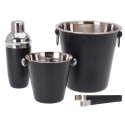 Excellent Houseware Kokteilių gaminimo rinkinys plienas juoda 4 vnt. Excellent Houseware Kokteilių gaminimo rinkinys plienas juoda 4 vnt.