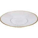Unknown Plate, gold/white, 28 cm Unknown Plate, gold/white, 28 cm