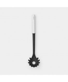 Brabantia 250668 lusikka Spagettikauha Nailon, Muovi musta, Hopea 1 kpl