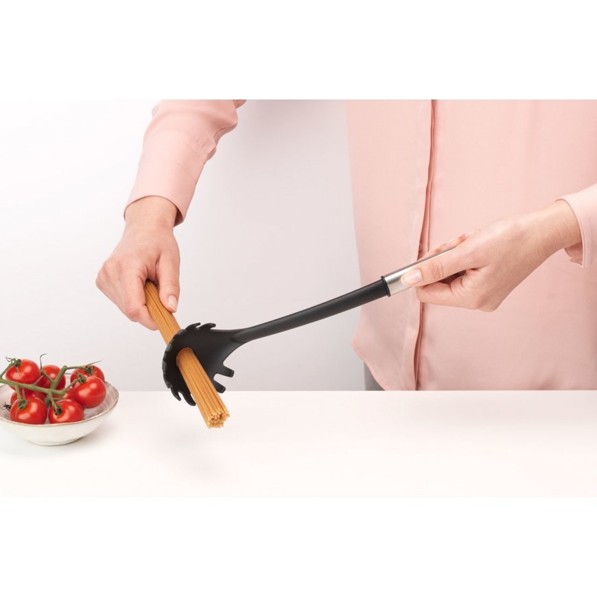 Brabantia 250668 spoon Spaghetti spoon Nylon, Plastic Black, Silver 1 pc(s) – 3