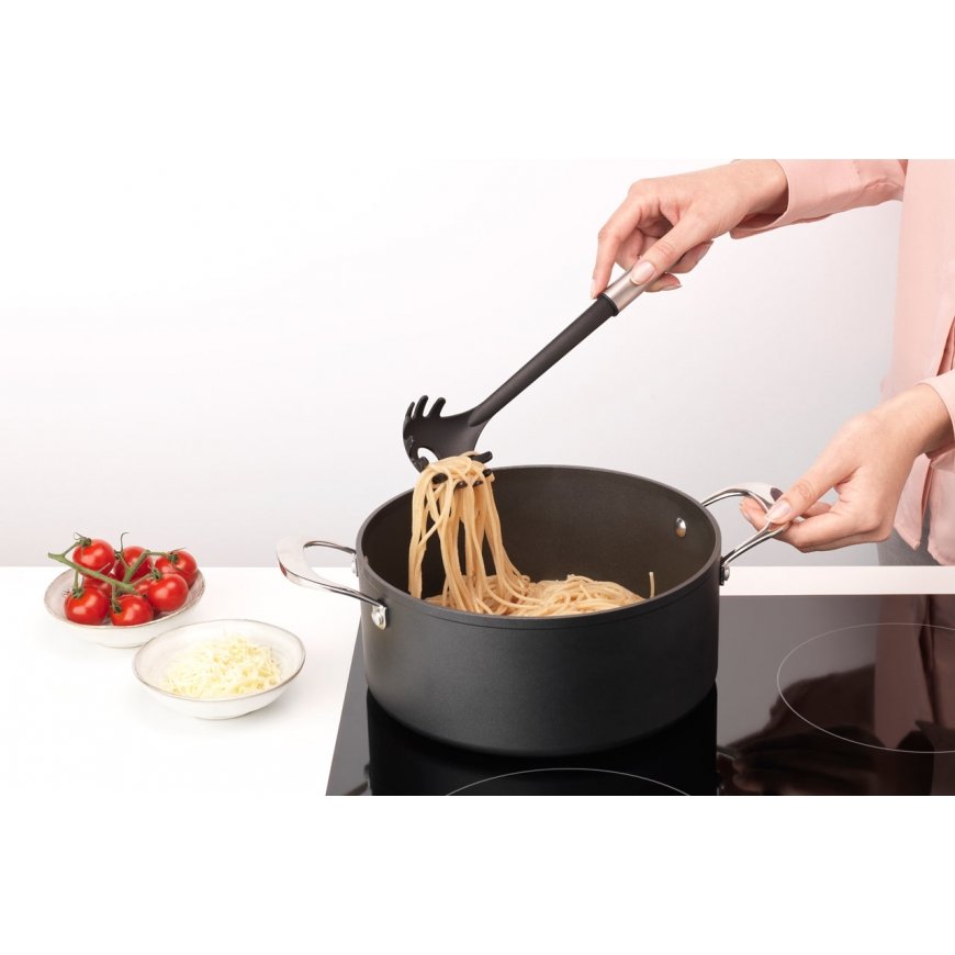 Brabantia 250668 karote Spageti karote Neilons, Plastmasa Melns, Sudrabs 1 pcs – 4