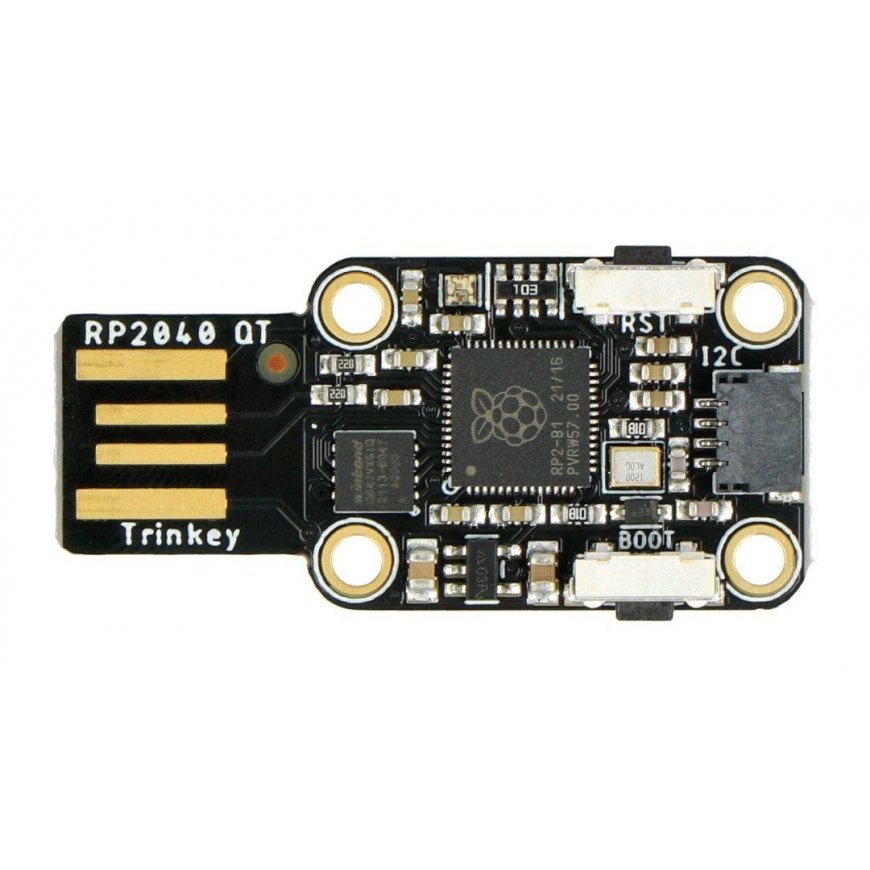 Trinkey QT2040 - RP2040-mikrokontrollerikortti - USB - STEMMA QT - Adafruit 5056 – 2