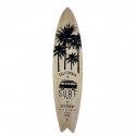 Home Decor SOUTH BAY surfboard with black pattern Home Decor SOUTH BAY surfboard with black pattern
