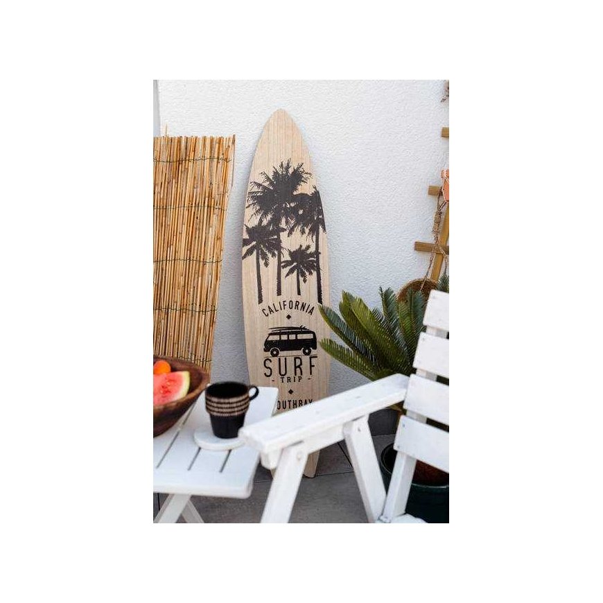 Home Decor SOUTH BAY surfboard with black pattern – 2