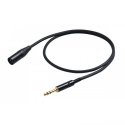 Proel CHL230LU3 audiokaapeli 3 m 6.35mm XLR (3-pin) musta