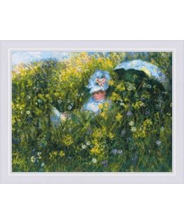 Uab Riolis Meadow, joka perustuu C. Monetin SR1850 maalaukseen