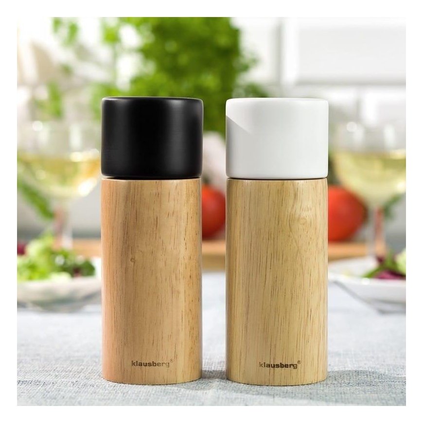 Klausberg Set of two salt and pepper mills, KB-7559 – 2