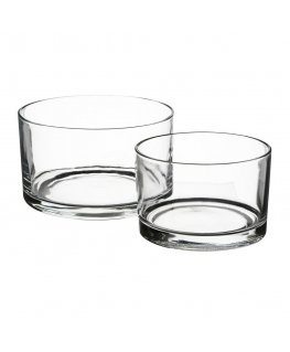 PRESSED SALAD PLACE SET �R.17CM + �R. 20 CM (COLOR BOX) (08-065/9)