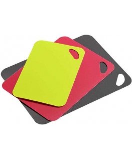 Kesper Plastic cutting boards, set of 3 different sizes