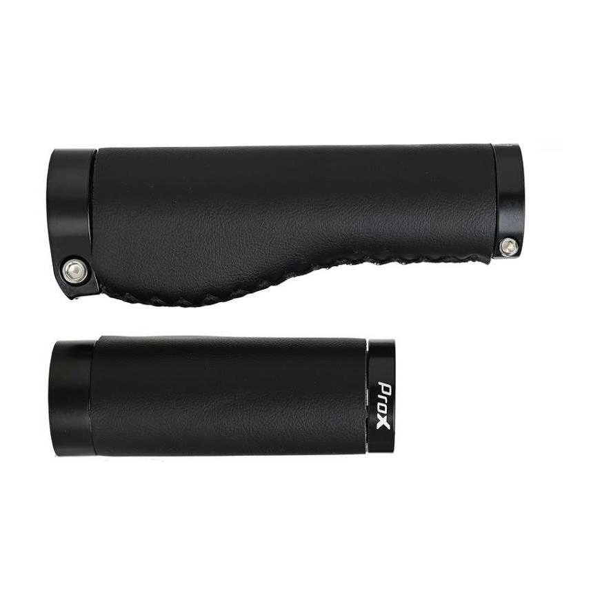 Handlebar grips ProX GP-451 130+92mm Eco leather 2xLock-on – 2