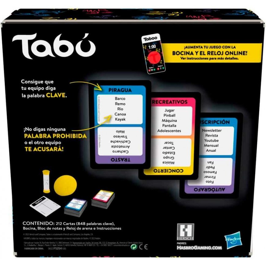 Lautapeli Hasbro Tabú – 5
