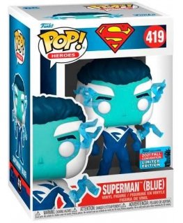 Funko POP figure DC Comics Superman Blue Exclusive