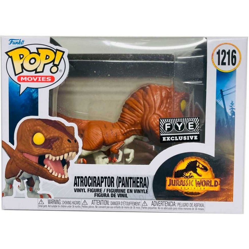 Funko POP -figuuri Jurassic World 3: Atrociraptor Panthera - Exclusive – 2