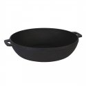 Maysternya Cast iron frying pan 28*6 cm with glass lid | T104C3