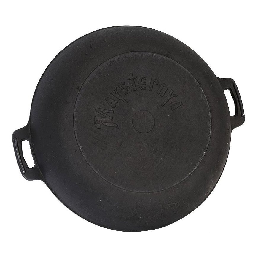 Maysternya Ketaus keptuvė skrudintuvas 28*6 cm su stikliniu dangčiu | T104C3 – 3