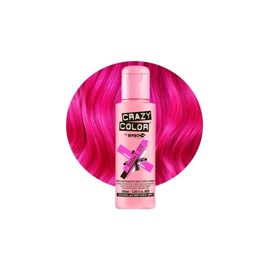 Be Hair Be Color Crazy Gel Hair Toneris 150ml - Rožinė | Rožinė – 2