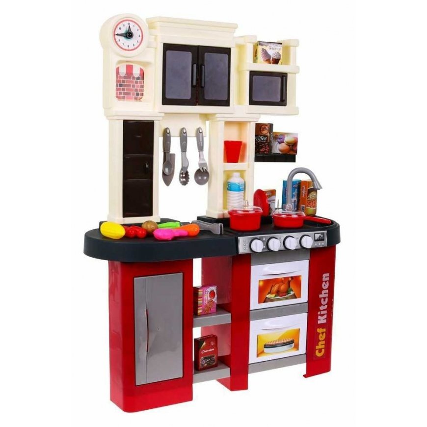 RoGer children's kitchen with refrigerator and water tap – 2