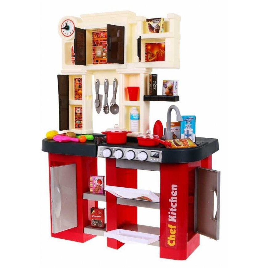 RoGer children's kitchen with refrigerator and water tap – 3