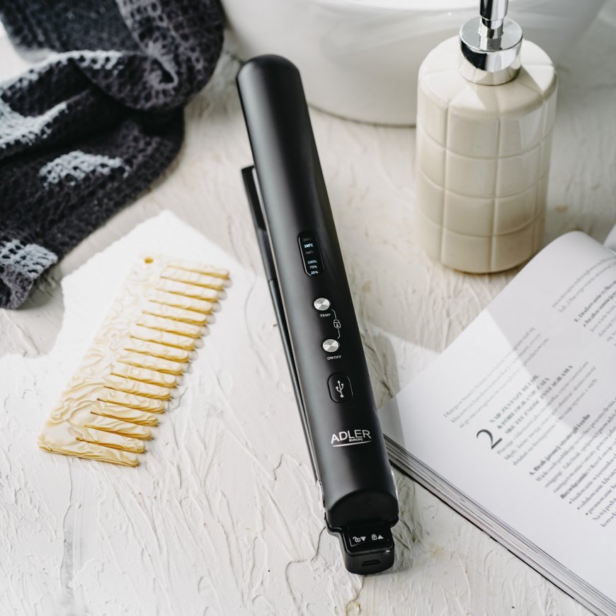Adler Cordless Hair Straightener | AD 2327 | Ceramic heating – 3