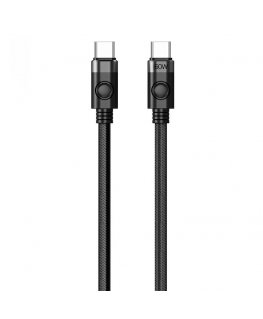 Orico CDX 60W 3A Power Delivery USB-C - USB-C 1m Cable - Black