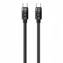 Orico CDX 60W 3A Power Delivery USB-C - USB-C 1m Cable - Black Orico CDX 60W 3A Power Delivery USB-C - USB-C 1m Cable - Black