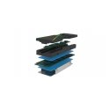 Xilence M2SSD.B.ARGB Atmiņas modulis Dzesinātājs Melns 1 pcs Xilence M2SSD.B.ARGB Atmiņas modulis Dzesinātājs Melns 1 pcs